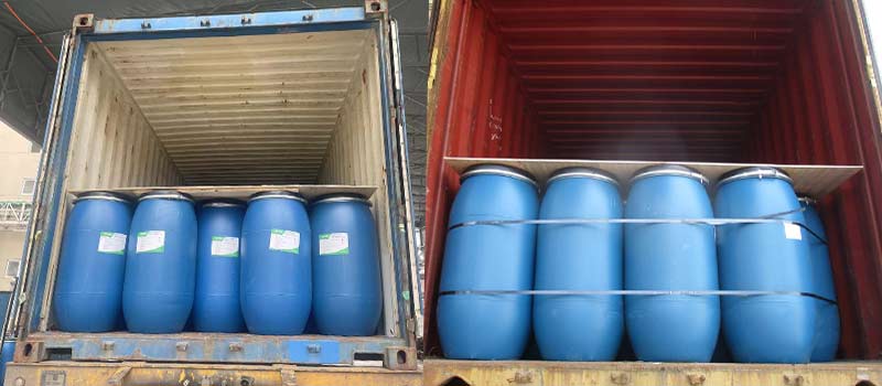 LABSA 96% surfactant packed in 210kg blue plastic drums